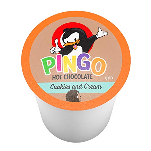 Pingo Hot Chocolate Pods for Keurig KCup Brewers, Assorted Cocoa Variety Pack, 100 Count