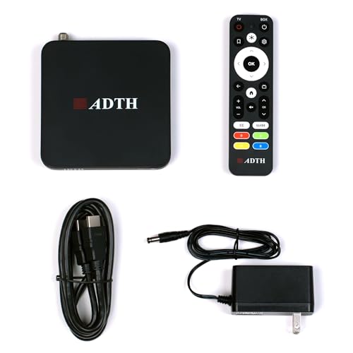NextGen TV Box Gen 2 ATSC 3.0 & ATSC 1.0 Digital Converter Box | 64GB Built-in Storage | Over-the-Air TV Tuner & Receiver | 4K HDR | Wi-Fi &