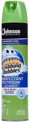 Scrubbing Bubbles Professional Disinfectant Restroom Cleaner, 25 Oz (Pack of 12)