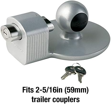 Master Lock 378DAT Trailer Coupler Lock, 2-5/16-Inch