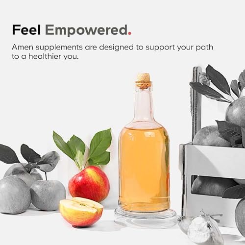 Amen Multi Collagen Peptides Supplement, Hyaluronic Acid, 90 Capsules | Hydrolyzed Type I, II, III, V & X. Bovine, fish, chicken