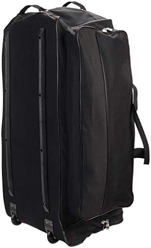 Champion Sports Wheeled Equipment Bag – Large Rolling Sports Gear Bag for Baseball, Football & Travel
