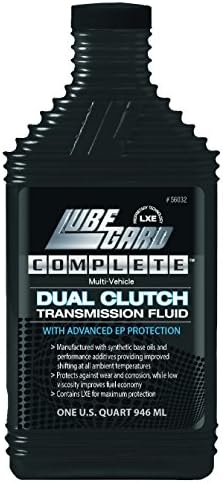 Lubegard 56032 Complete Multi-Vehicle DCT Transmission Fluid, 32 oz. | Dual Clutch Transmission Fluid for Wet Clutch Application