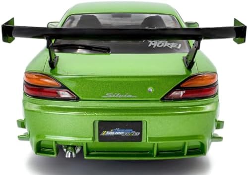 Solido Works 1:18 Scale Nissan Silvia S15 Spec-R Aero Green 1999 Diecast Model Car S1812203
