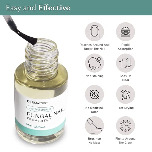 Toenail Fungus Treatment Extra Strength Antifungal Solution and Nail Fungus Treatment for Toenail - Repairs Fungal Damaged, Yellow, Thick