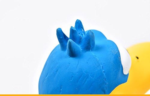 Tamu style Rubber Chicken Dog Toy, 11-Inch Yellow Screaming Squeaky Toy