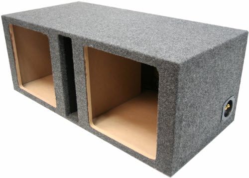 KICKER 44L7S152 15" Subwoofer Square L7 Dual 2 Ohm Sub Refurbished and ASC 215SQV 15" Vented Square Sub Box