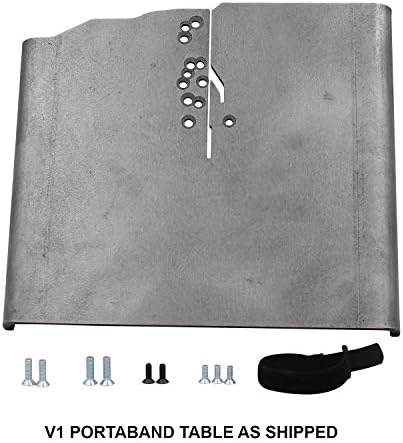 Swag Off Road Portaband Table V1.0 – Portable Band Saw Stand Compatible with Milwaukee, DeWalt, Makita, Bosch, Harbor Freight Bauer, and WEN – Heavy-Duty Steel, Made in USA