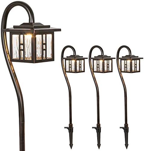 hykolity Low Voltage Landscape Lighting, Outdoor LED Pathway Lights