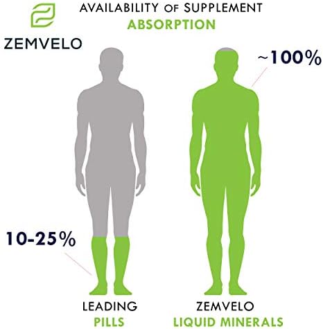 Liquid Ionic Zinc Supplement – Supports Immune Health & Energy Production – Maintains Skin and Cellular Health – 3-Month Supply | Supports
