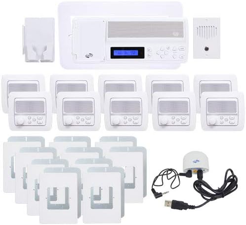 Intrasonic Retro Intercom System with Bluetooth Replaces M&S 4-Room (7 Room)