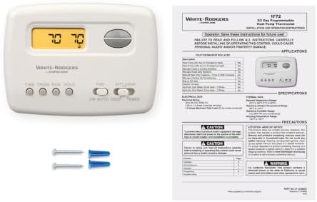 White-Rodgers 70 Series 5-2 Day Digital Programmable Thermostat, 1F72-151