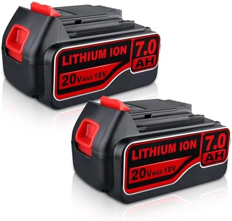 VANTTECH 2Packs 3.8Ah LBXR20 Replacement for Black and Decker 20v Battery
