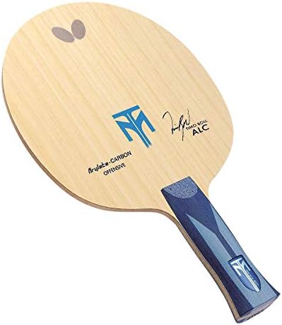 Butterfly Timo Boll ALC Table Tennis Blade - Arylate-Carbon Fiber Blade - Professional Butterfly Table Tennis Blade - Available in AN, FL, and ST handle styles - Made in Japan
