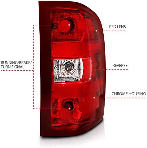 Anzo, Usa Usa 311303 Taillamps Fits Chevrolet Silverado 1500