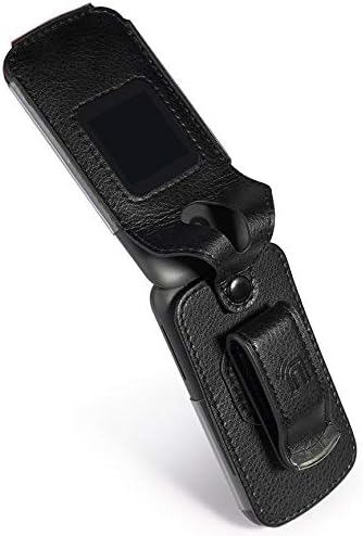 Nakedcellphone Fitted Series for Alcatel Smartflip Phone Case - Black