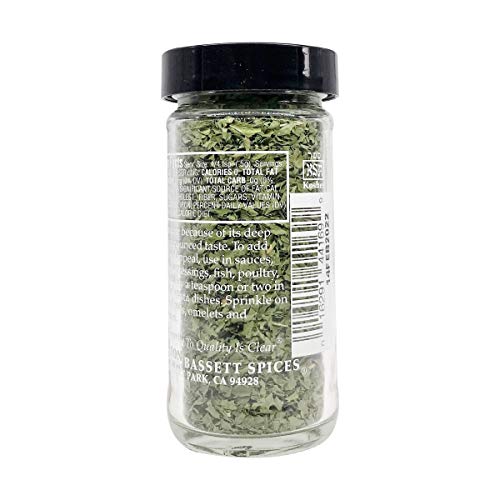 Morton & Bassett Italian Parsley, 0.4oz – Salt-Free, Non-GMO, Spice for All Purpose Cooking