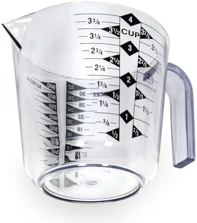 Chef Craft Select Plastic Measuring Cup, 2 Cup, Clear