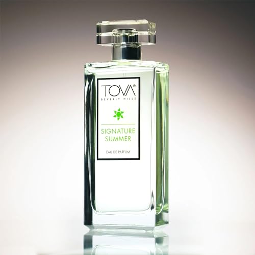 Tova Signature Eau de Parfum – Classic Bergamot Jasmine Lavender Perfume for Women – Timeless Scent – USA-Made & Cruelty-Free – 3.4 fl oz
