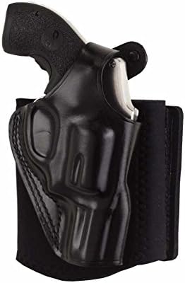 Galco Ankle Glove Leather Handgun Holster, SIG Sauer P238/Colt Mustang/Kimber Micro 380, AG608B | Mustang/Kimber Micro 380, AG608B