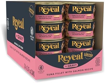 Reveal Tuna in Gravy Wet Cat Food 24-Pack 2.47 oz Cans