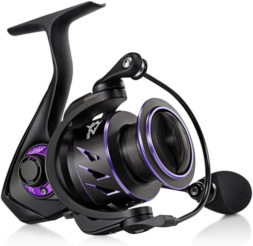 Piscifun Viper X Spinning Reel, 33lb Max Drag, 10+1 Shielded BB