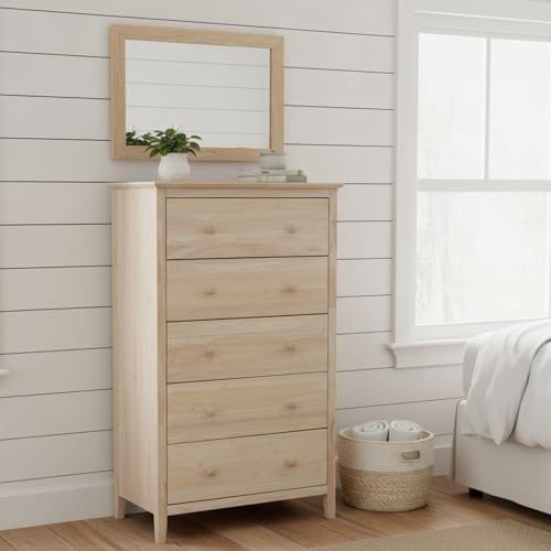 International Concepts Dresser with 3 Drawers, Unfinished