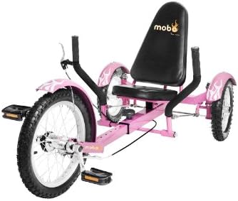 Mobo Triton Pedal Go Kart Trike. Kids 3-Wheel Bike. Youth Cruiser Tricycle