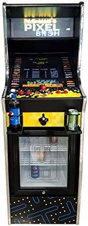 Pac-Man Pixel Bash Arcade Game Machine with Chill Cabinet