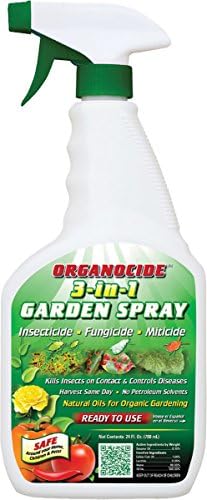 100-004 Organocide 3-in-1 RTU Garden Spray, 24-Ounce