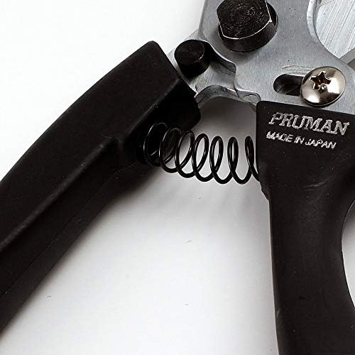 Wazakura Professional Japanese Bypass Pruning Shears 8inch(195mm) Made in Japan, Heavy Duty Pruners, Garden Hand Clipper with Safety Lock
