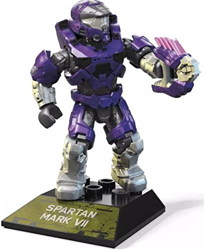 Mega Halo Heroes Construx Pro Builders Series 14 Spartan Mark VII Mini Figure GVP41