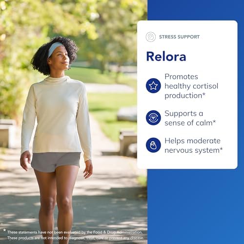 Pure Encapsulations Relora | Hypoallergenic Supplement Promotes Healthy Cortisol and DHEA Production and Moderates Occasional Stress* | 60 Capsules | Supports Healthy Cortisol and DHEA Production and Moderates Occasional Stress*, Hypoallergenic Supplement