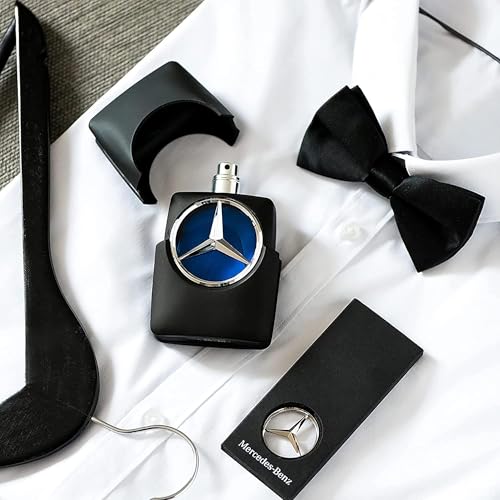 Mercedes Benz Man - Eau de Toilette for Men - Aromatic, Woody Fruity Mens Fragrance with Cedar and Oakmoss Notes - Long Lasting Mens Cologne - 3.4 oz