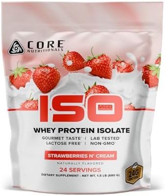 Core Nutritionals Core ISO Whey Protein Isolate, Choc. Peanut Butter Cup,