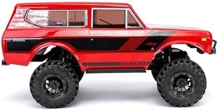 Redcat Racing Ascent-18 Scout II Brushless, 1/18 Scale RC Crawler, 4WD Remote Control Car, Aluminum Chassis, Red/Gold Dust
