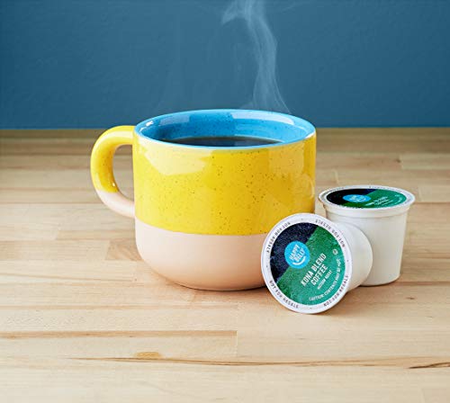 Happy Belly an Amazon Brand -Medium Roast Coffee Pods, Kona Blend, Compatible with Keurig 2.0 K-Cup Brewers, 100 Count