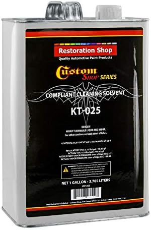 Custom Shop Restoration Shop Compliant Spray Gun Cleaning Solvent - Gallon