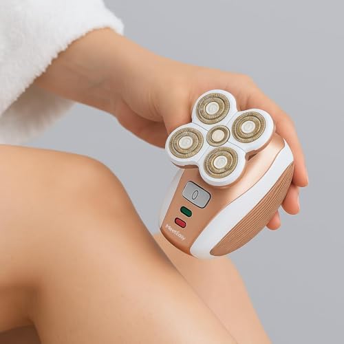 Electric Leg Shaver for Women, Painless Rechargeable Lady Razor