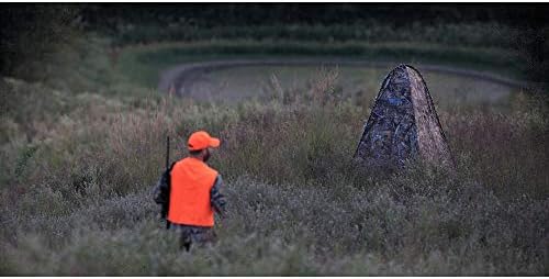 Ameristep Doghouse Run & Gun Hunting Blind | Lightweight 2 Person Ground Blind in Mossy Oak Break-Up Country, One Size