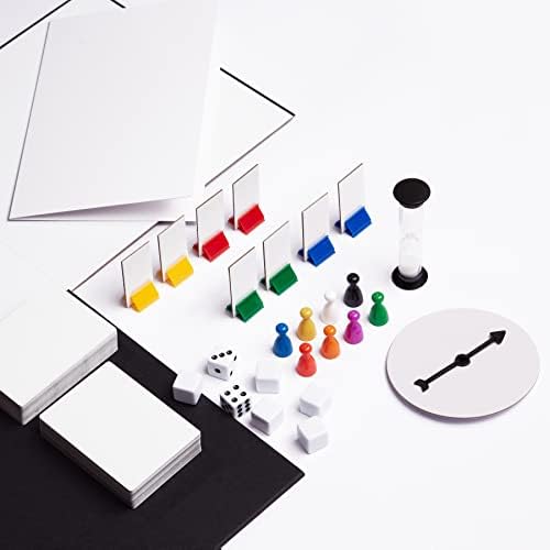 Create Your Own Opoly Board Game Kit with Blank Board & Game Pieces