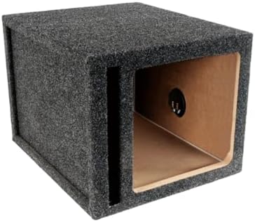 Atrend Bbox Single Vented 15 Inch Subwoofer Enclosure Engineered for Kicker Solo-Baric Model L5 & L7 Subwoofers - Car Subwoofer Boxes & Enclosures & Subwoofer Box Improves Audio Quality, Sound & Bass