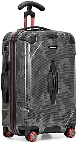 Traveler's Choice Maxporter II Polycarbonate Hardside Trunk with Spinner Wheels, Navy, 31-Inch Large Trunk