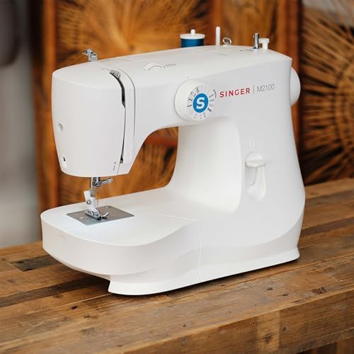 SINGER® M2100 Lightweight Compact Sewing Machine with Accessory Kit