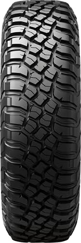 BFGoodrich Mud Terrain T/A KM3 Radial Car Tire for Light Trucks, SUVs, and Crossovers, 32x10.00R15NHS/8PR Q 124Q | ATV & UTV Mud Terrain All Season Traction 124Q Rated D (8 Ply) Radial Construction Raised Black Letters Tire