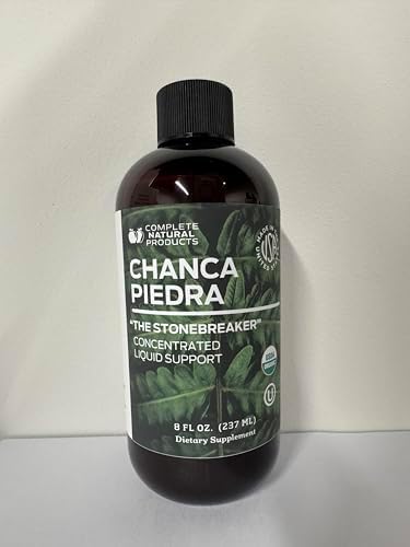 CNP | Chanca Piedra Organic Tincture 16oz - Stone Breaker, Kidney Support | Organic chanca piedra liquid extract for kidney cleanse support, stone breaker routines, alcohol free tincture made in USA