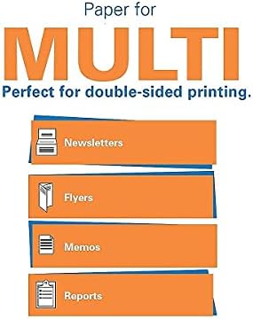 Hammermill Printer Paper, Fore Multipurpose 24 lb Copy Paper, 8.5 x 11 - 1 Ream (500 Sheets) - 96 Bright, Made in the USA