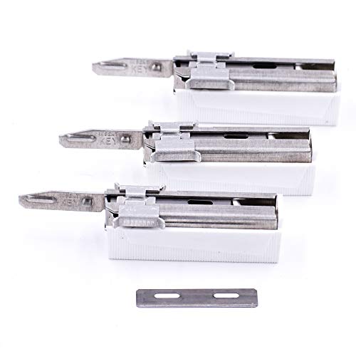 Parker/Taconic Shave 60-Blade Injector Pack, Polymer-Coated
