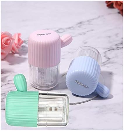 MUDOR Contact Lens Cleaner Machine - Contact Lens Washer Case, Blue