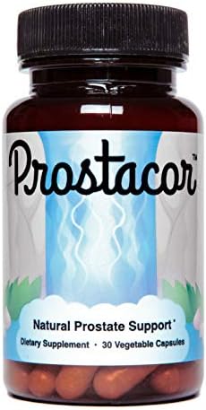 Prostacor Natural Prostate Support Supplement for Men, Vegan, Gluten-Free | Supports Healthy Urine Flow, Fewer Urges, Bladder Control